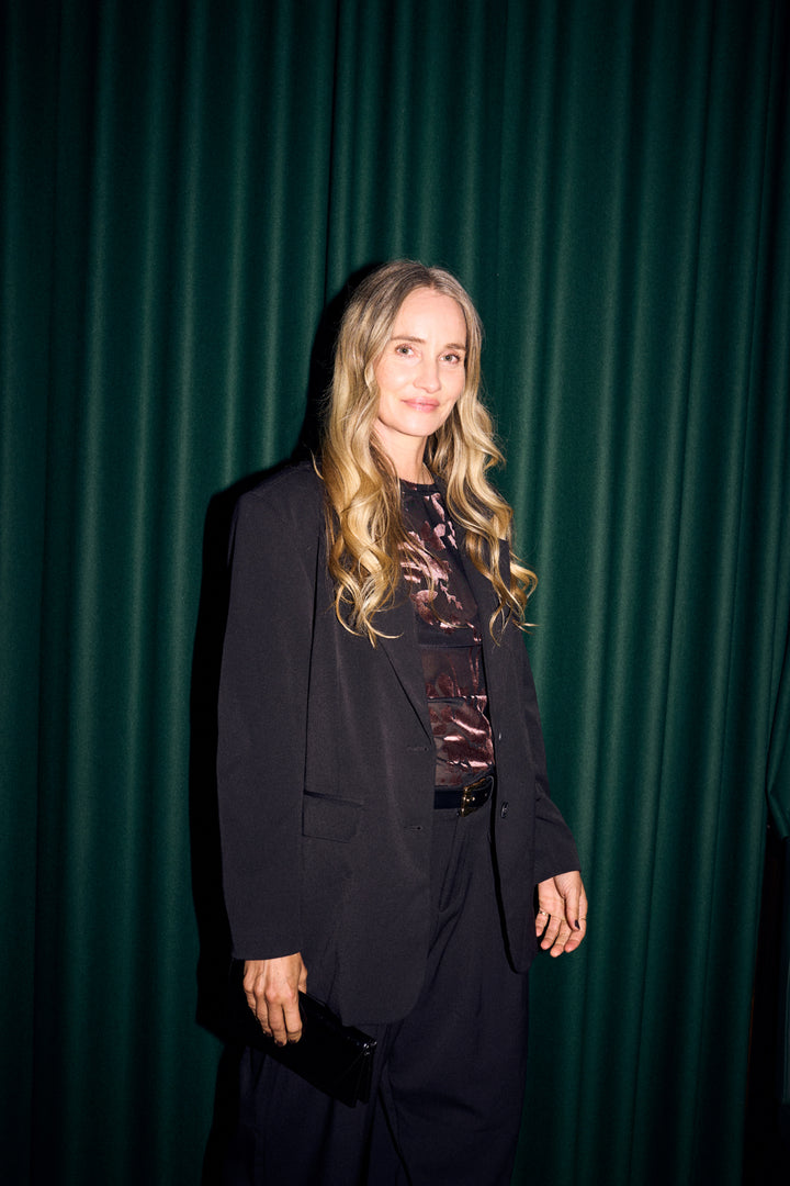 PZLEONORA OVERSIZE BLAZER - Black Beauty