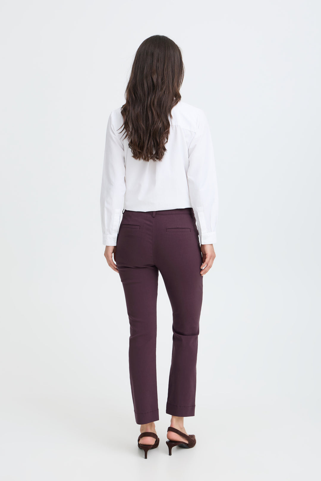 BYDIXI STRAIGHT PANTS - Copenhagen Night