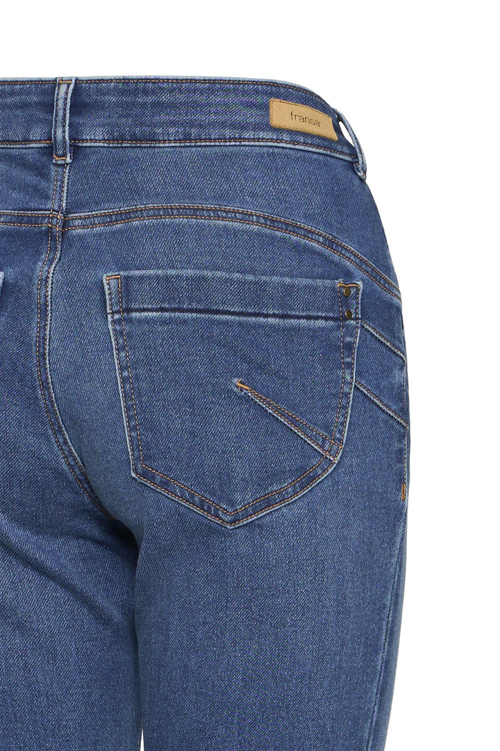 FRVILJA PAM Jeans - Sea blue denim