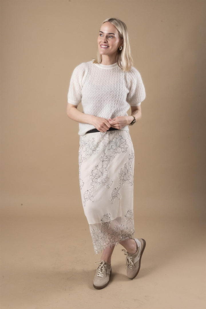 Wila Lace Skirt - Tofu