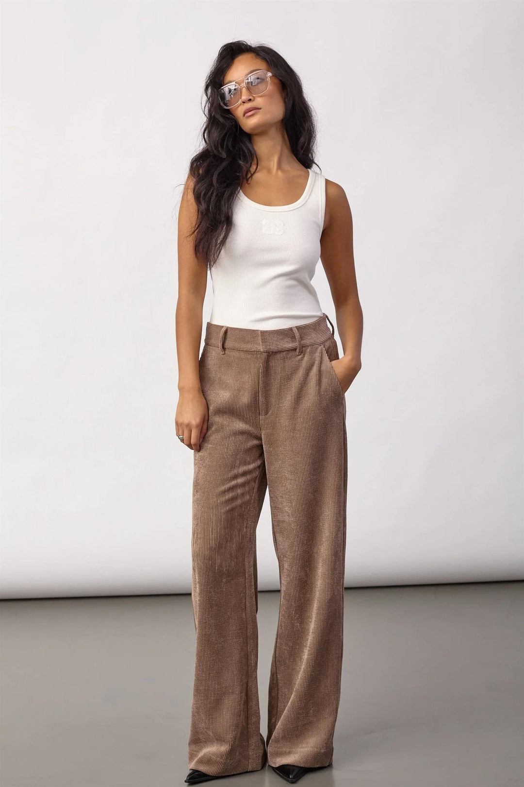 DaisyCC Cord Pant - Walnut