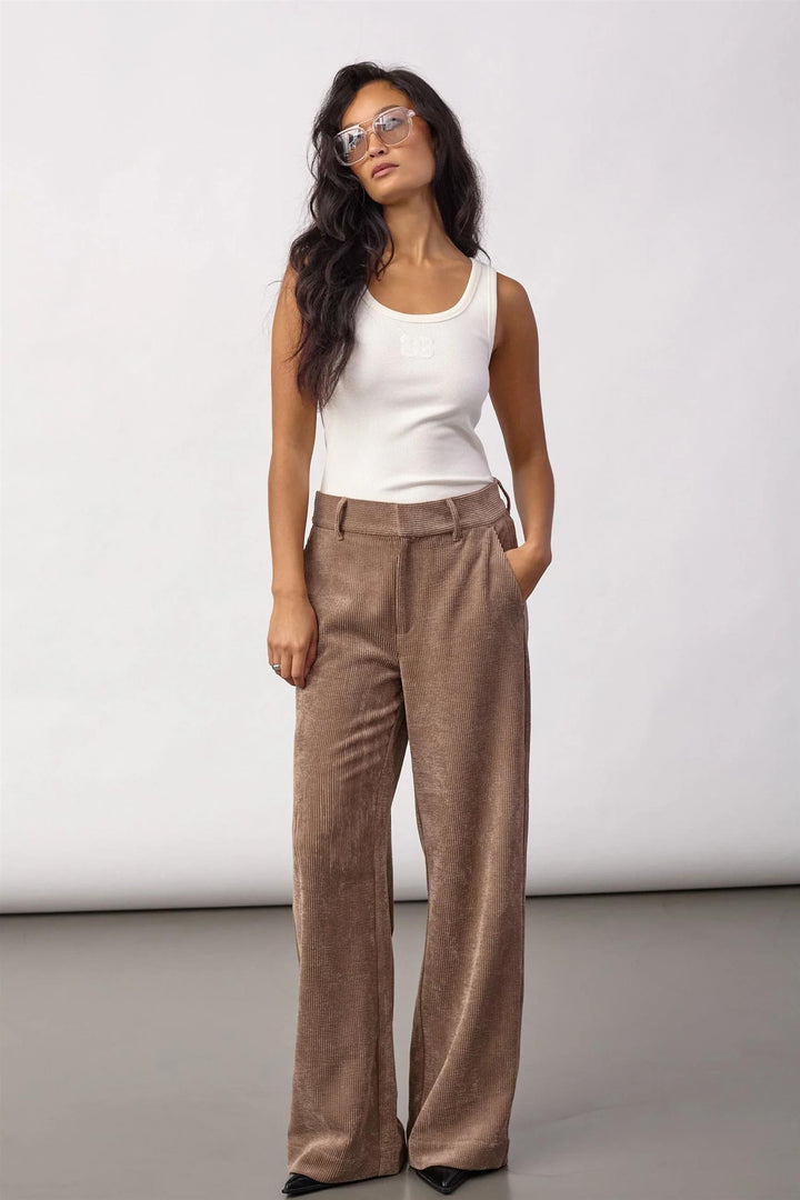 DaisyCC Cord Pant - Walnut