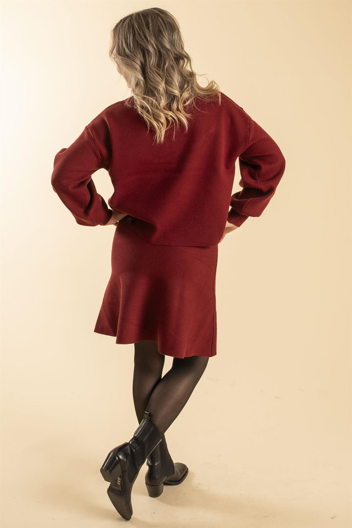 Mercy East Skirt - Syrah