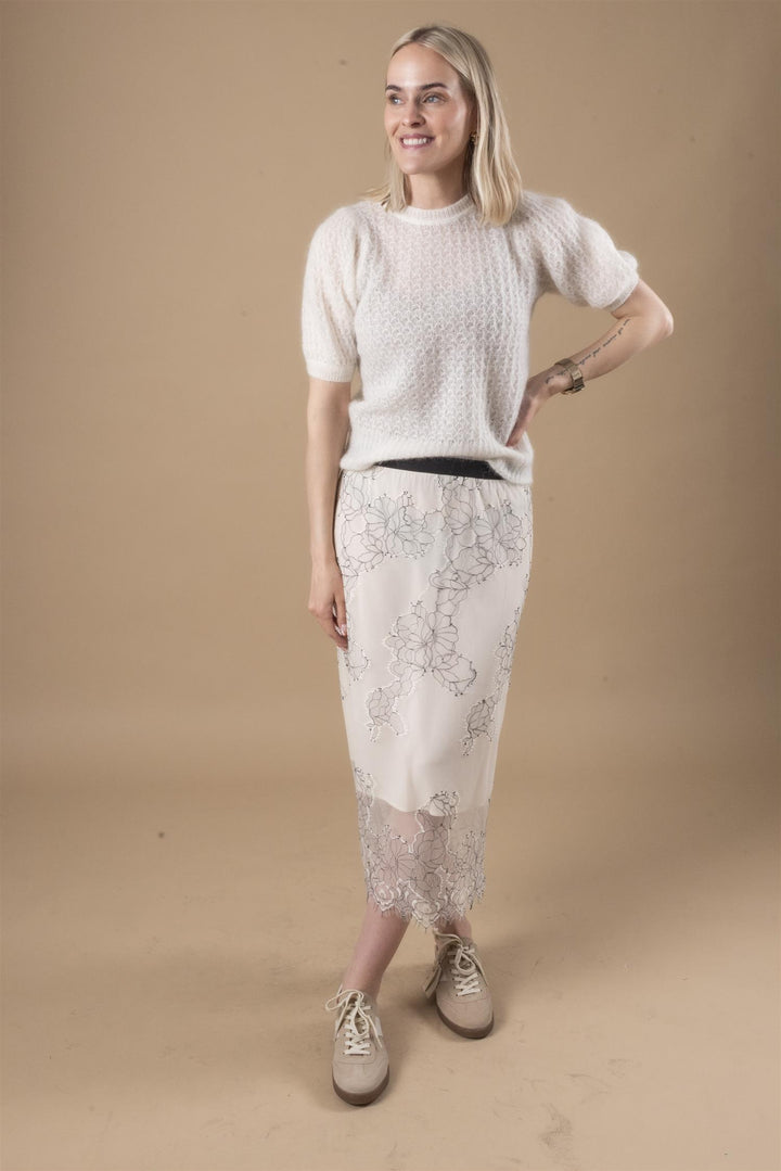 Wila Lace Skirt - Tofu