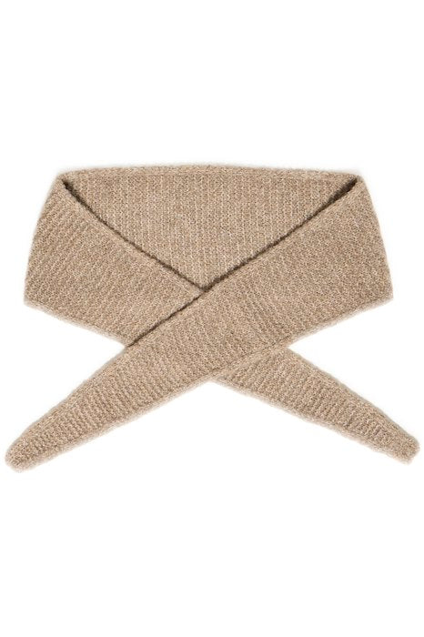BYVILKO NARROW SCARF - Walnut Melange