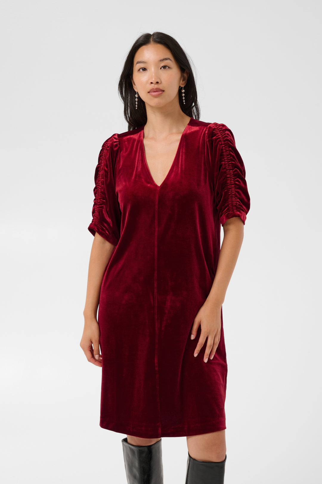 Didem Dress - Biking Red