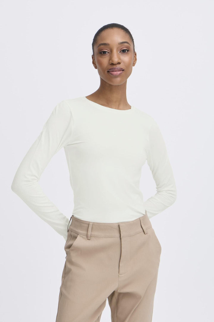 BYPAMILA LS T-SHIRT -Off White
