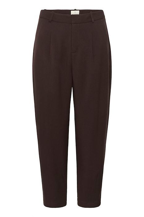 KAmerle 7/8 Pants Suiting  - Black Coffee