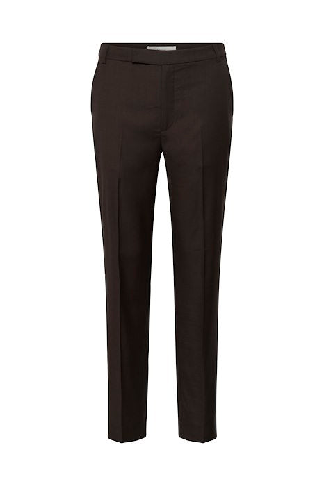 CADIE MEL CORE TAPERED PANT - Chocolate Brown Melange