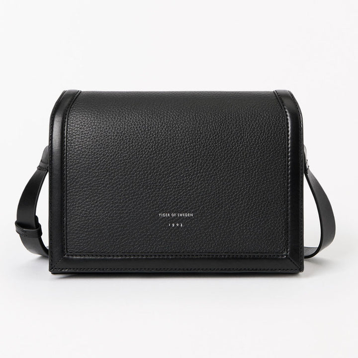 Sonti Crossbody Leather Bag - Black