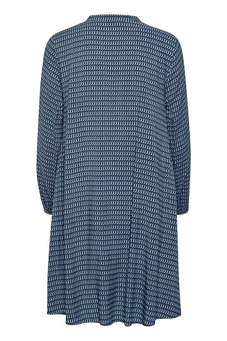 BYJOSA TUNIC DRESS - Smoke Blue Mix