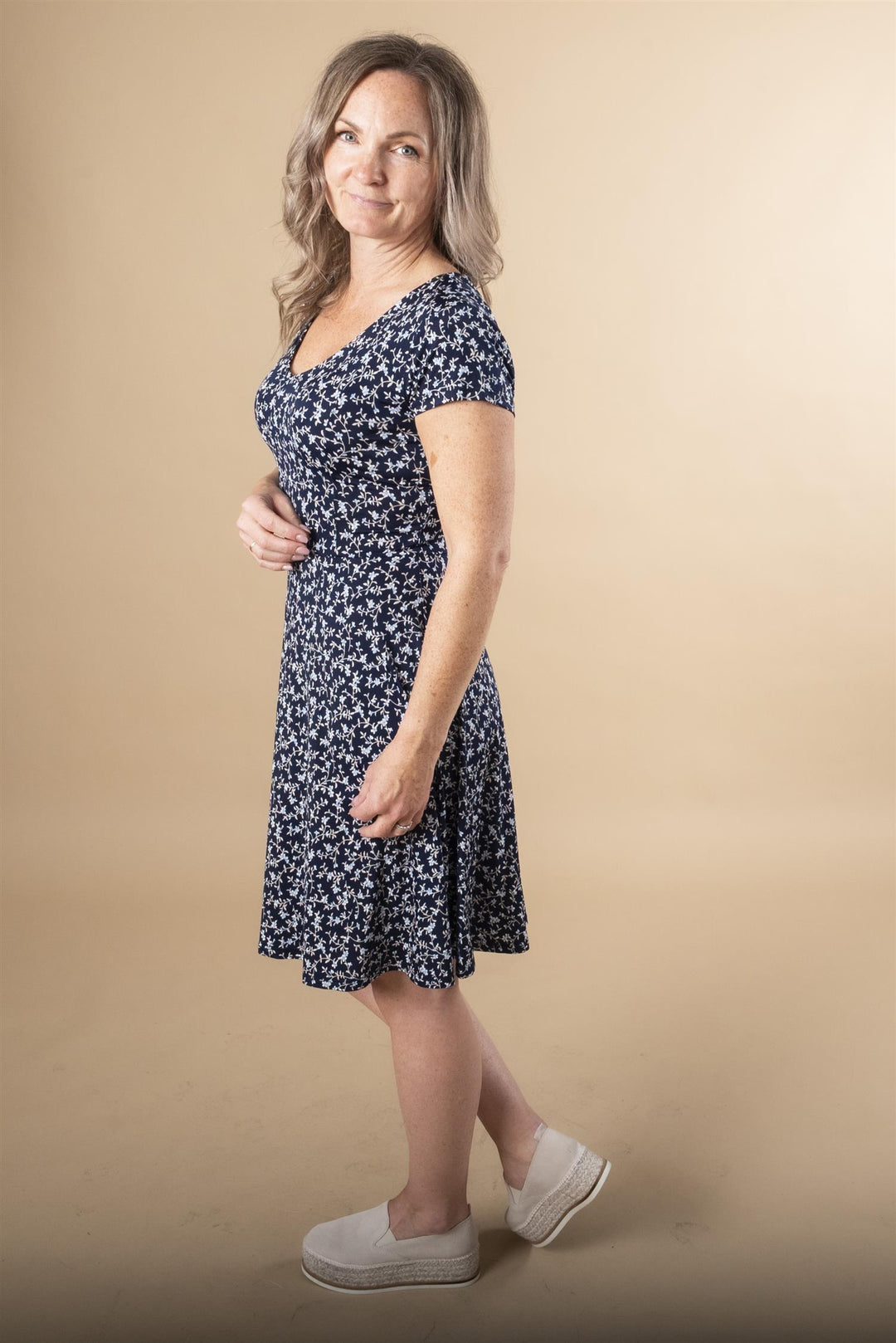 Laetitia Klara Dress - Navy