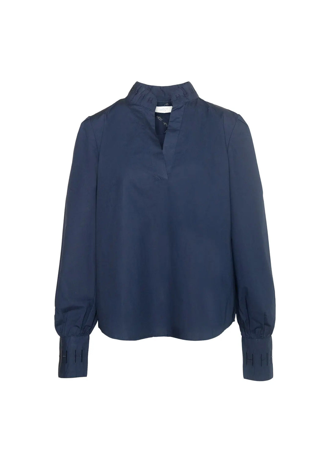 MIE Blouse - Navy Blazer