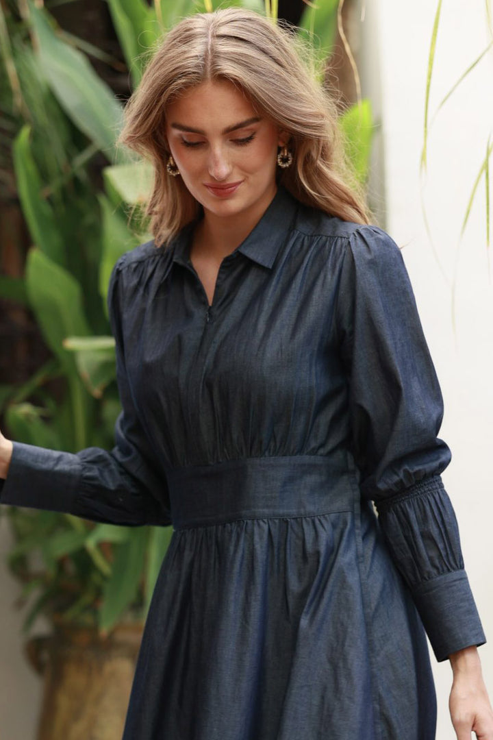 Peggy Sue Dress - Dark Denim