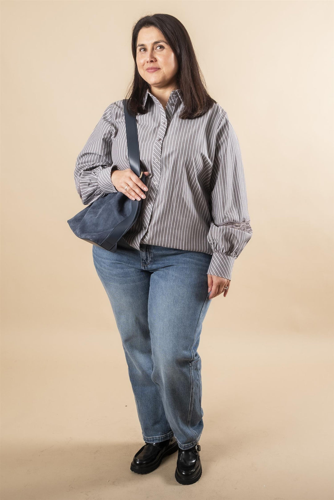 FRYARA Shirt - HOT FUDGE STRIPE