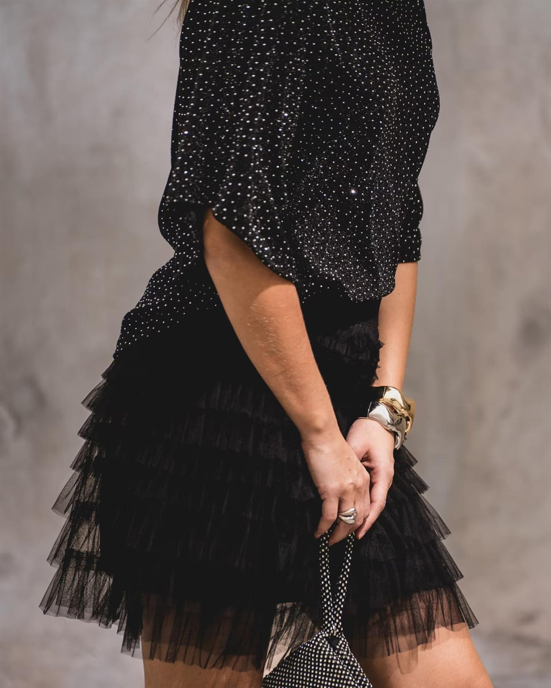 Agnes Short Skirt - Black