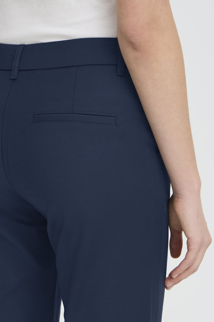 PZBINDY Highwaist LONG Pant Skinny Leg - Dark Sapphire