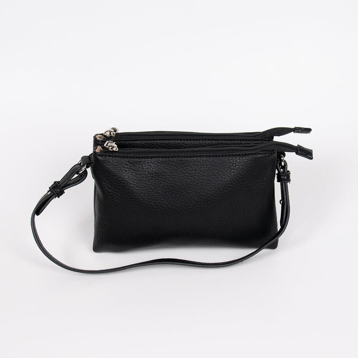 Harper Dobbel Clutch - black