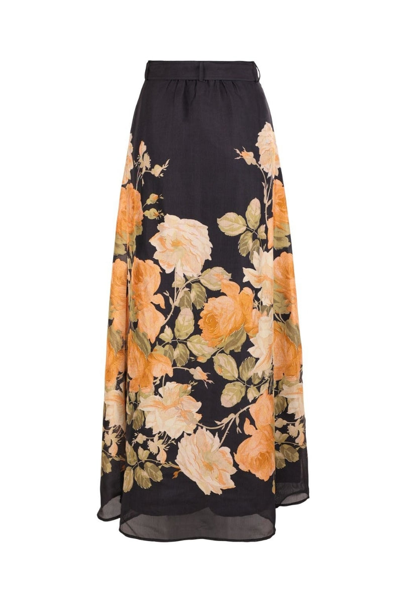 Organza Skirt - Midnight Field