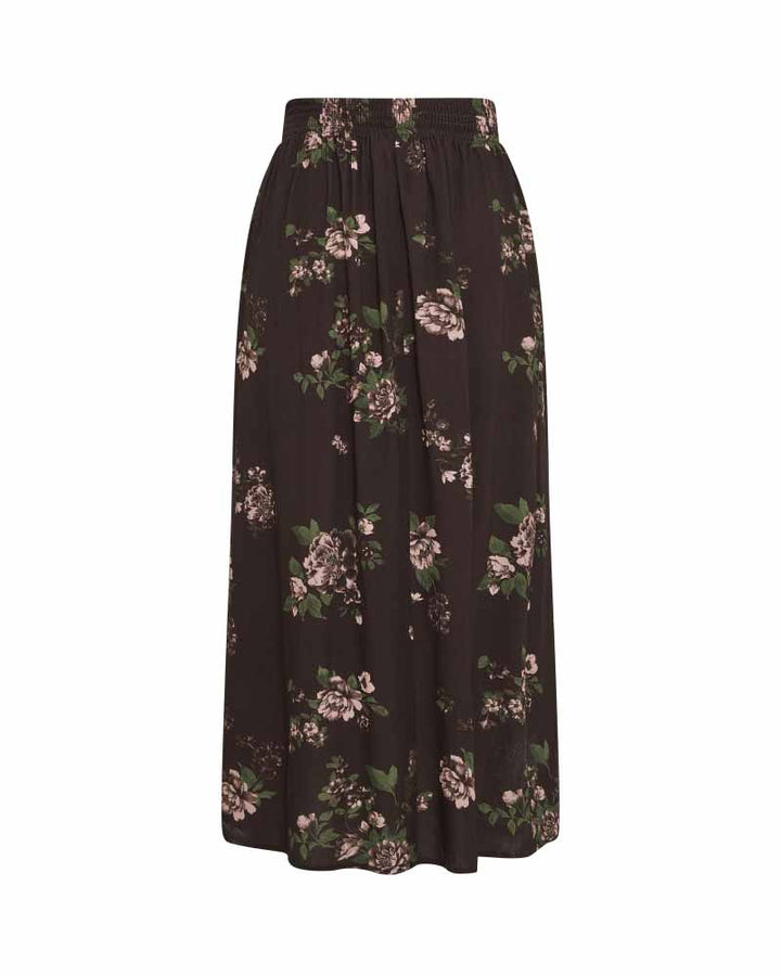 Irene HighWaist Skirt - Misty Rose Flower