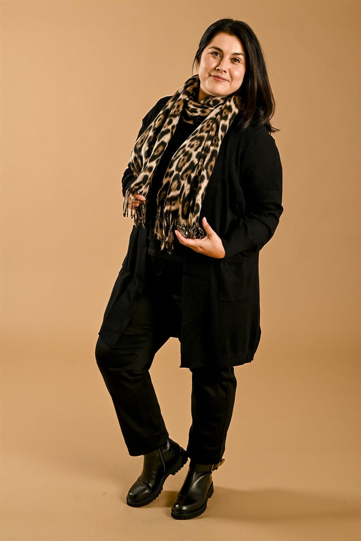 Kogle 086 Cardigan - Black
