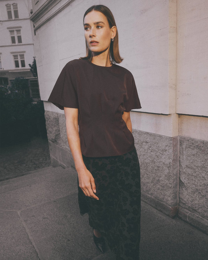 Alfa Hope Blouse - Mole