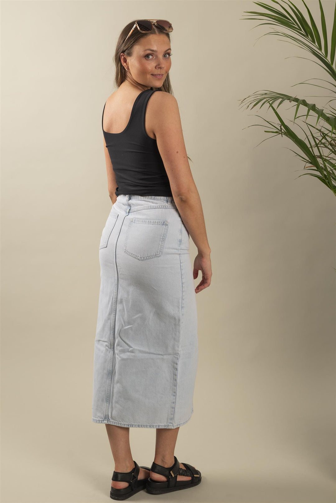 Fira Skirt - Light Blue Denim