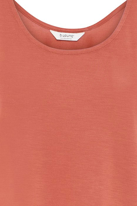 BYPERL TANK TOP - Marsala