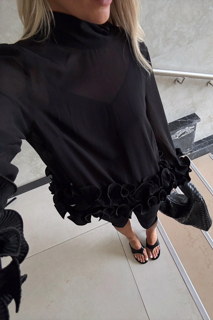 Latanietta Blouse - Black