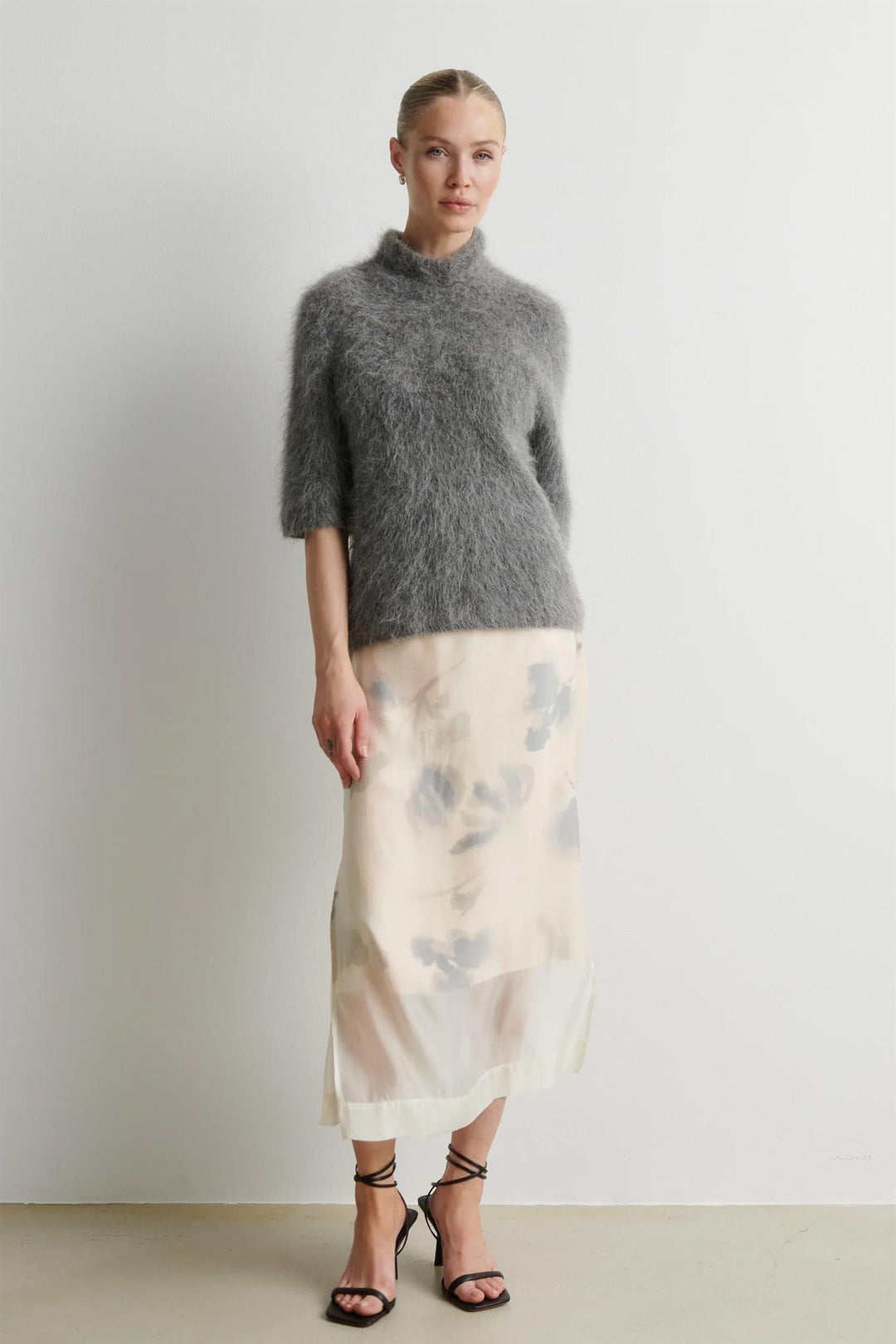 Karla Knit - Dark Grey Melange