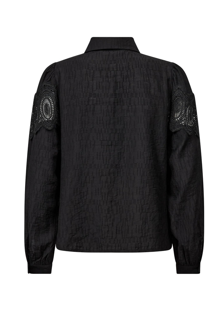CorinneCC Lace Shirt - Black