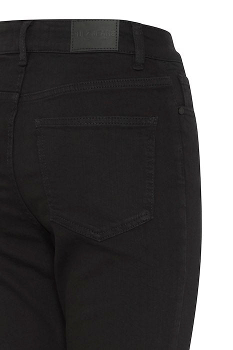 PZBECCA Ultra High Waist Bootcut Leg - Black Denim