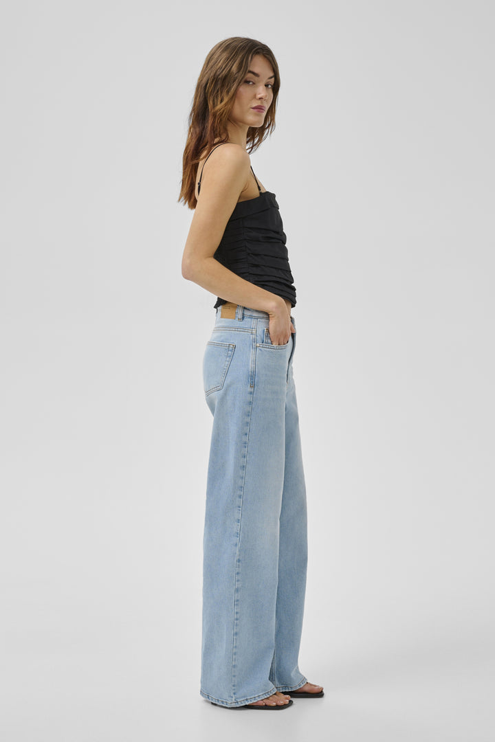 05 THE LOUIS 139 HIGH WIDE - Baby Blue Wash