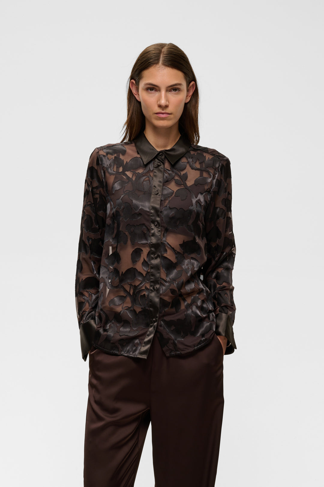 ORION SHIRT - Chocolate Brown
