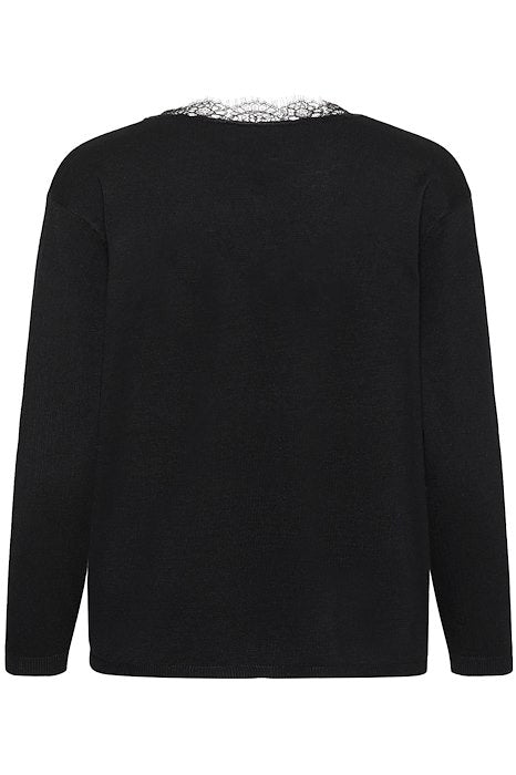 KAlizza Lace Pullover - Black