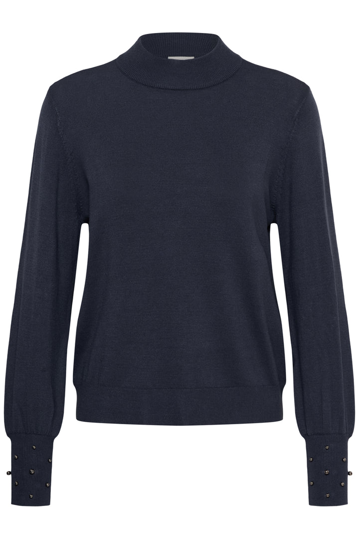 KAlizza Beaded Cuff Pullover - Graphite
