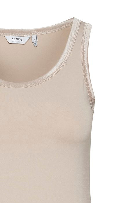 Iane Basic Singlet w/sateen - Moonlight
