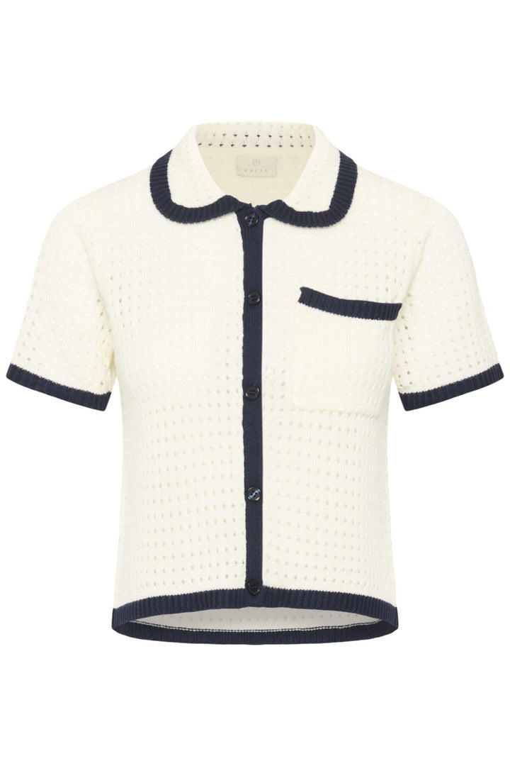 KAbrianna Knit Cardigan - Chalk
