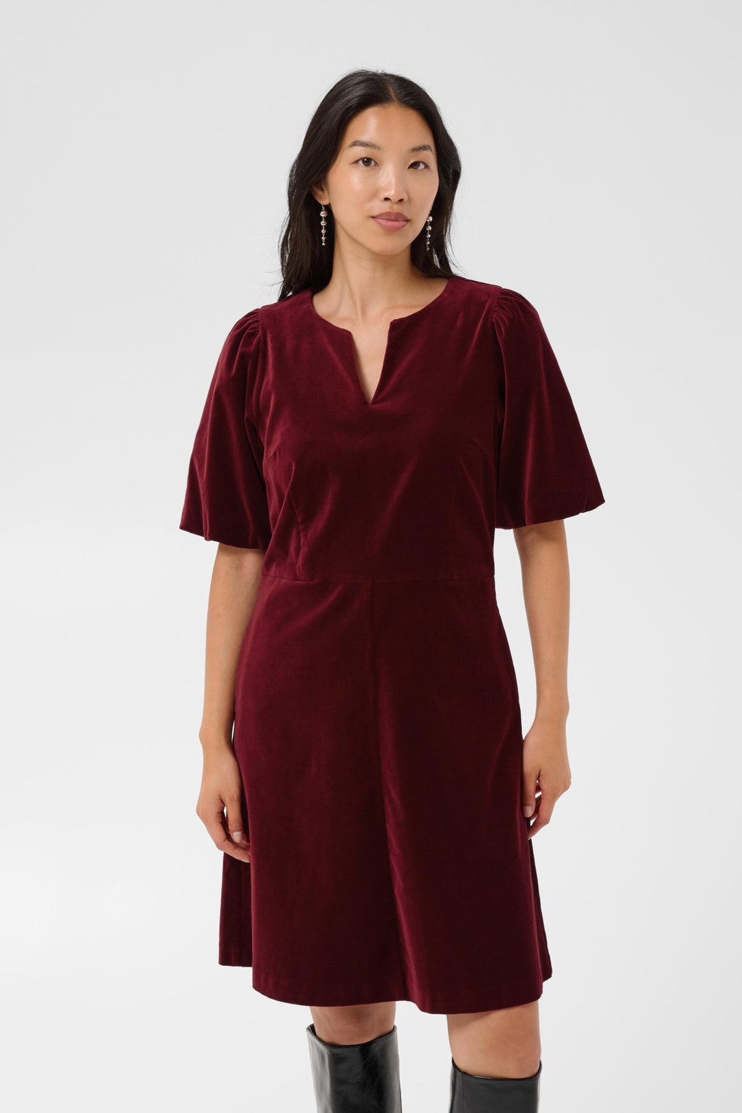 Daiva Dress - Biking Red