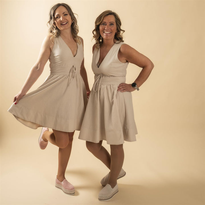 Zilli Linen Dress - Beige