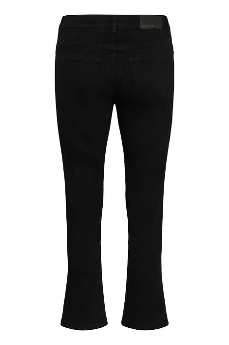 KAriver Cropped Jeans - Black deep