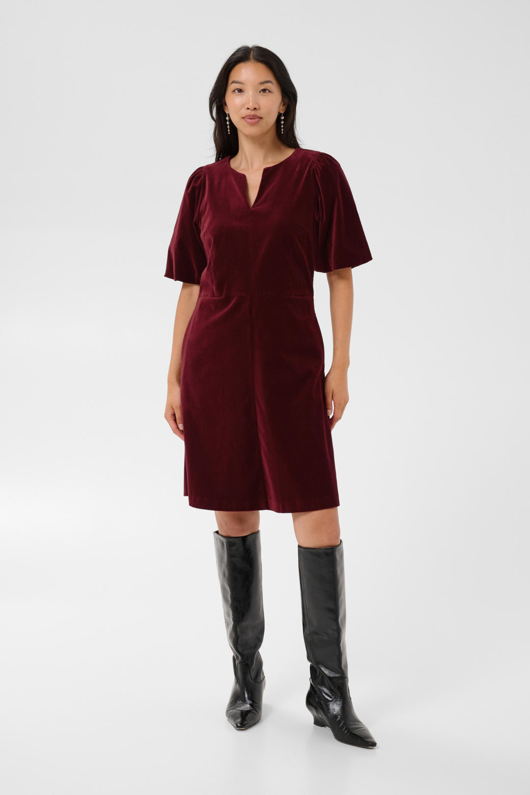 Daiva Dress - Biking Red