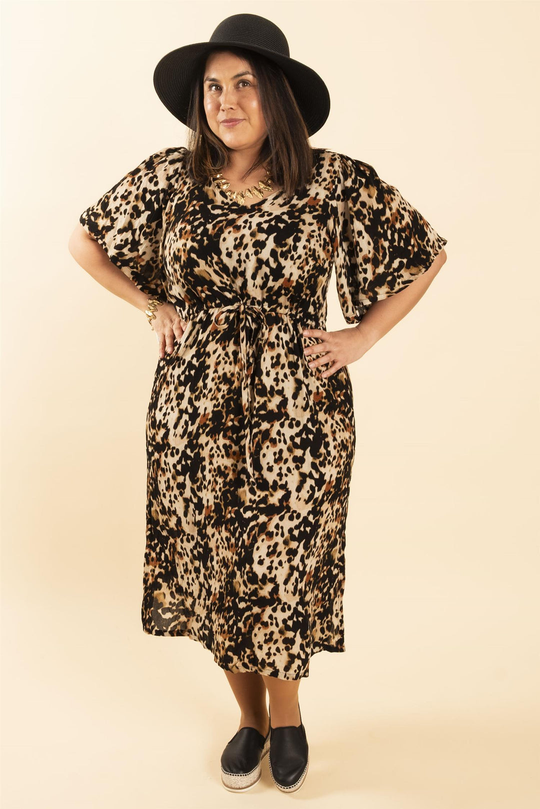 KCami Dress - Leopard Print