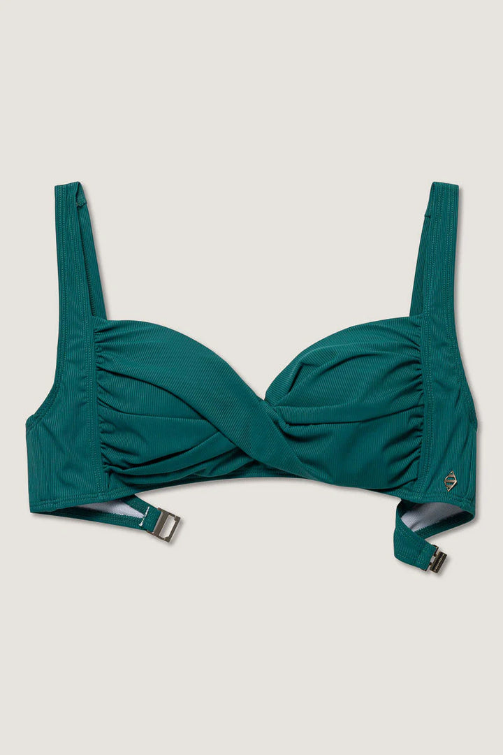 Medea Rib Top - Lagoon