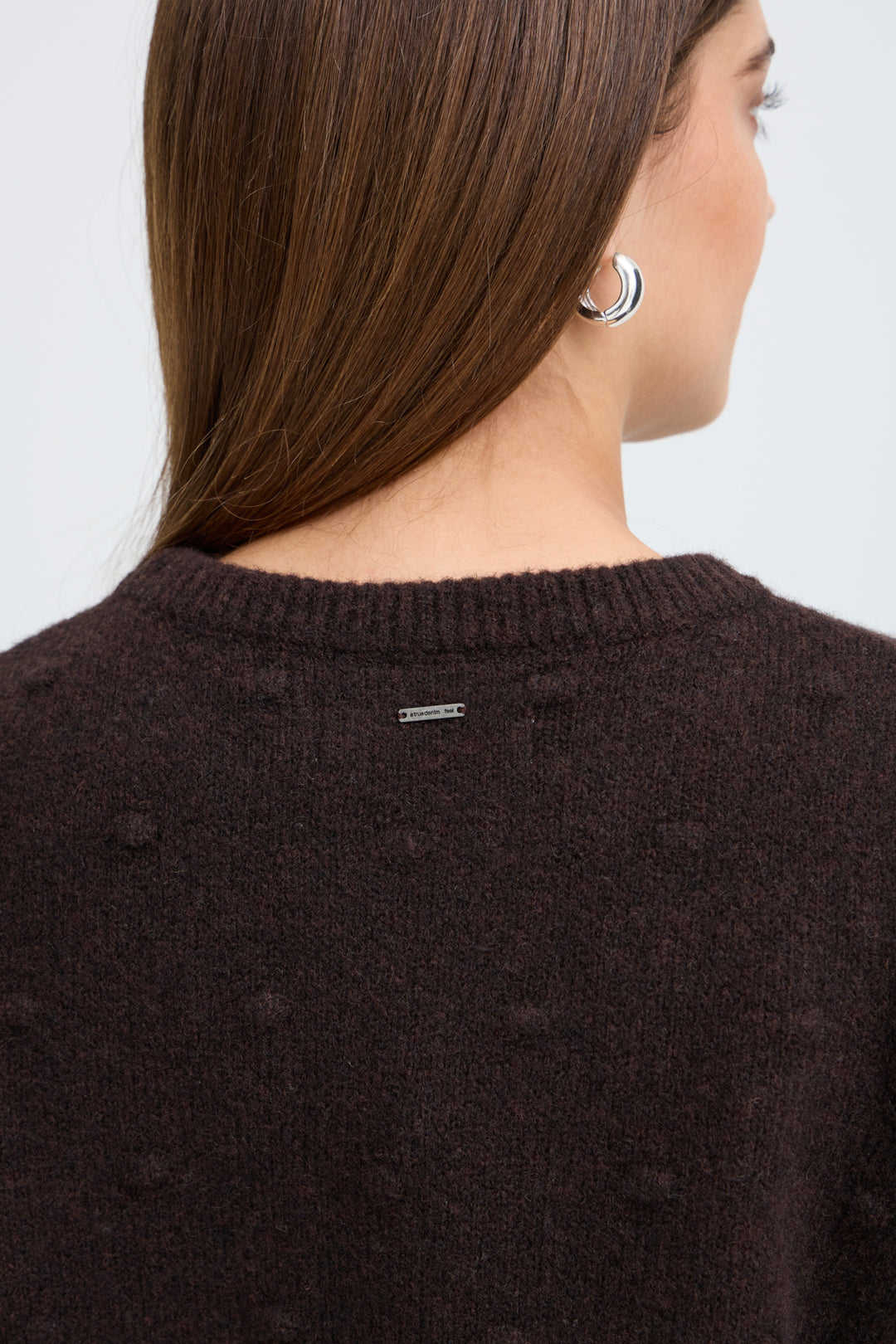 PZDAGMAR Short Sleeve Knit - Espresso Melange
