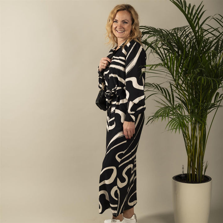 BYIBINE DRESS 2 - Black mix