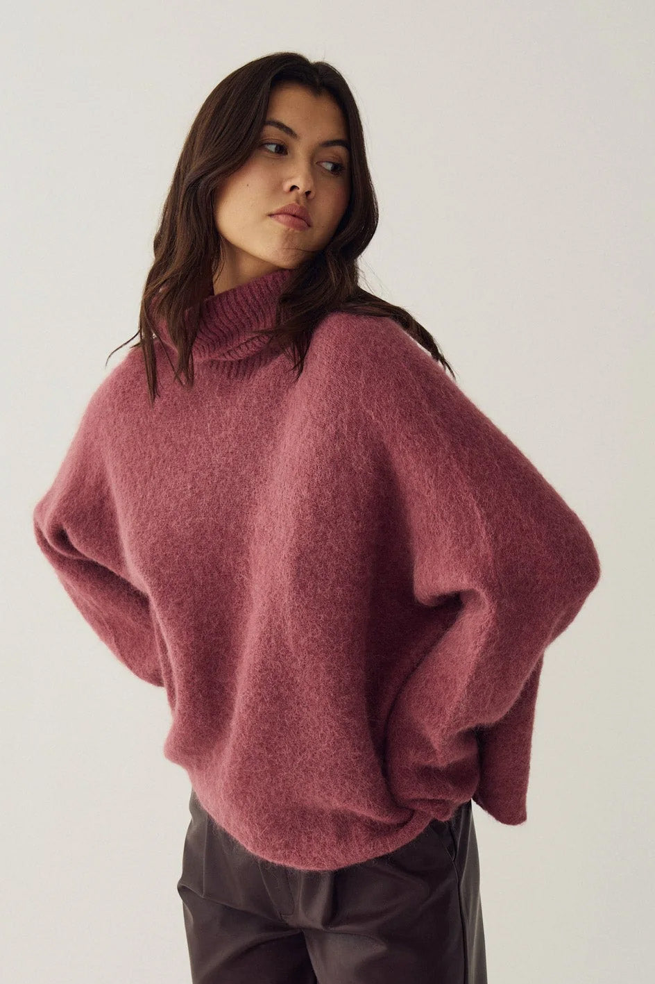 Mattea Knit - Vintage Rose