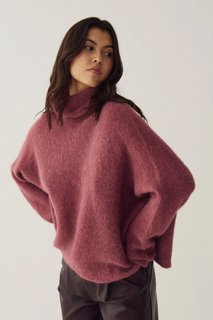 Mattea Knit - Vintage Rose