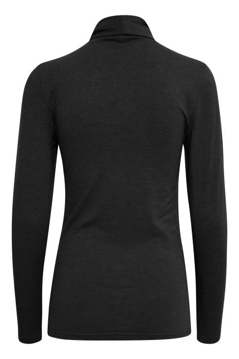 Pamila Roll Neck - Black