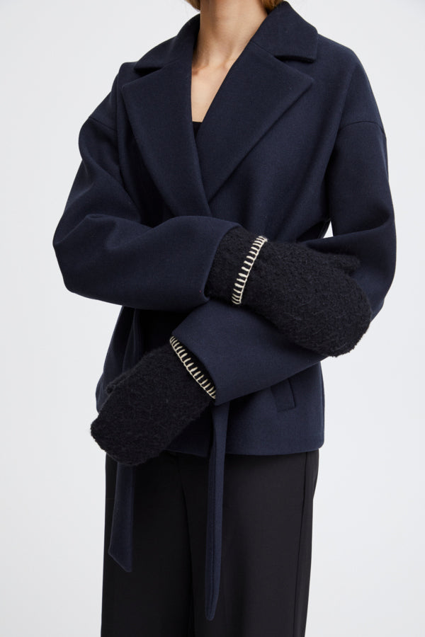 IABENEDITA MITTEN - Black